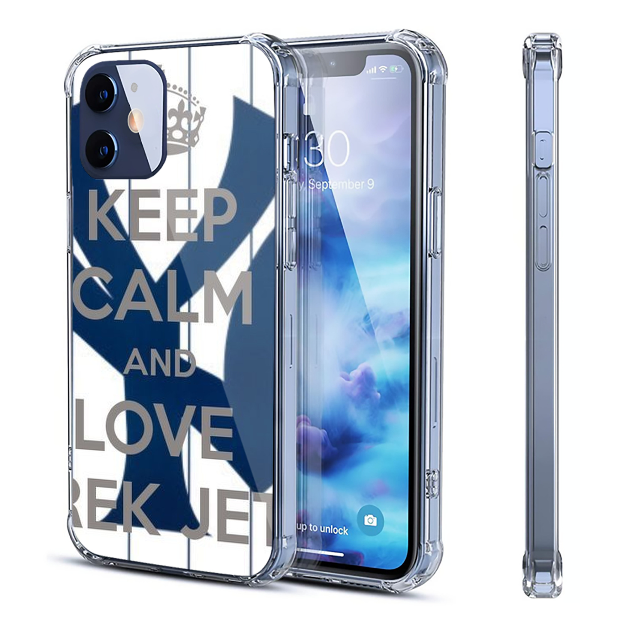 Derek Jeter 39 Clear IPhone 12 Case – Soft TPU With UV Print – Enhanced Drop Protection, Precise Fit, Anti-Fingerprint, Customizable Design, Scratch-Resistant, Yellow-Resistant